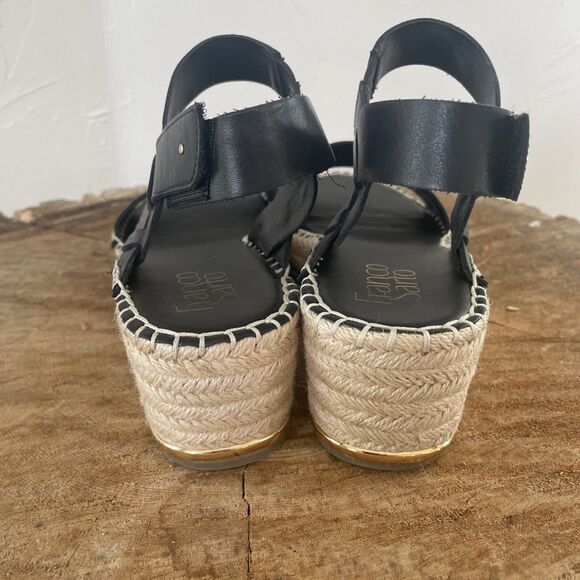 Franco Sarto Women's Patra Espadrille Wedge Sandals Size 9 - Picture 4 of 9